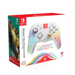 PDP - Afterglow Wave Wireless Controller For Nintendo Switch - White - Box