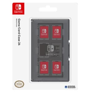 Hori - Game Card Case 24 For Nintendo Switch - Black With Cards
