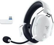 Razer - BlackShark V2 Pro Gaming Headset (PlayStation Licensed) - White & USB